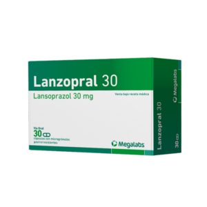 Lanzopral 30 mg cápsulas microgránulos gastroresistentes